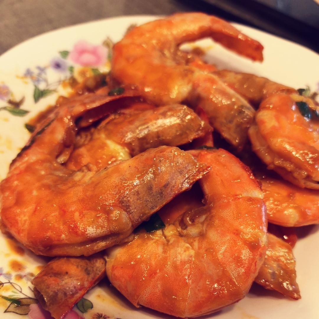 红烧厄爪多尔白虾