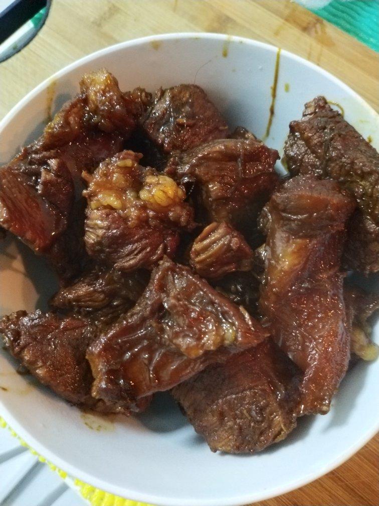 高压锅【酱牛肉】