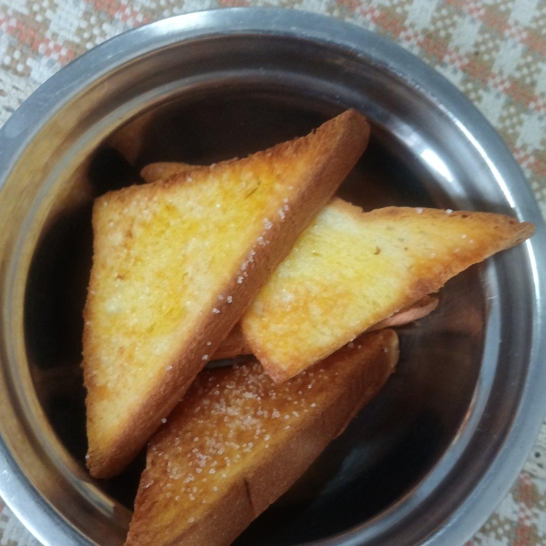 黄金烤吐司🍞条｜太香了