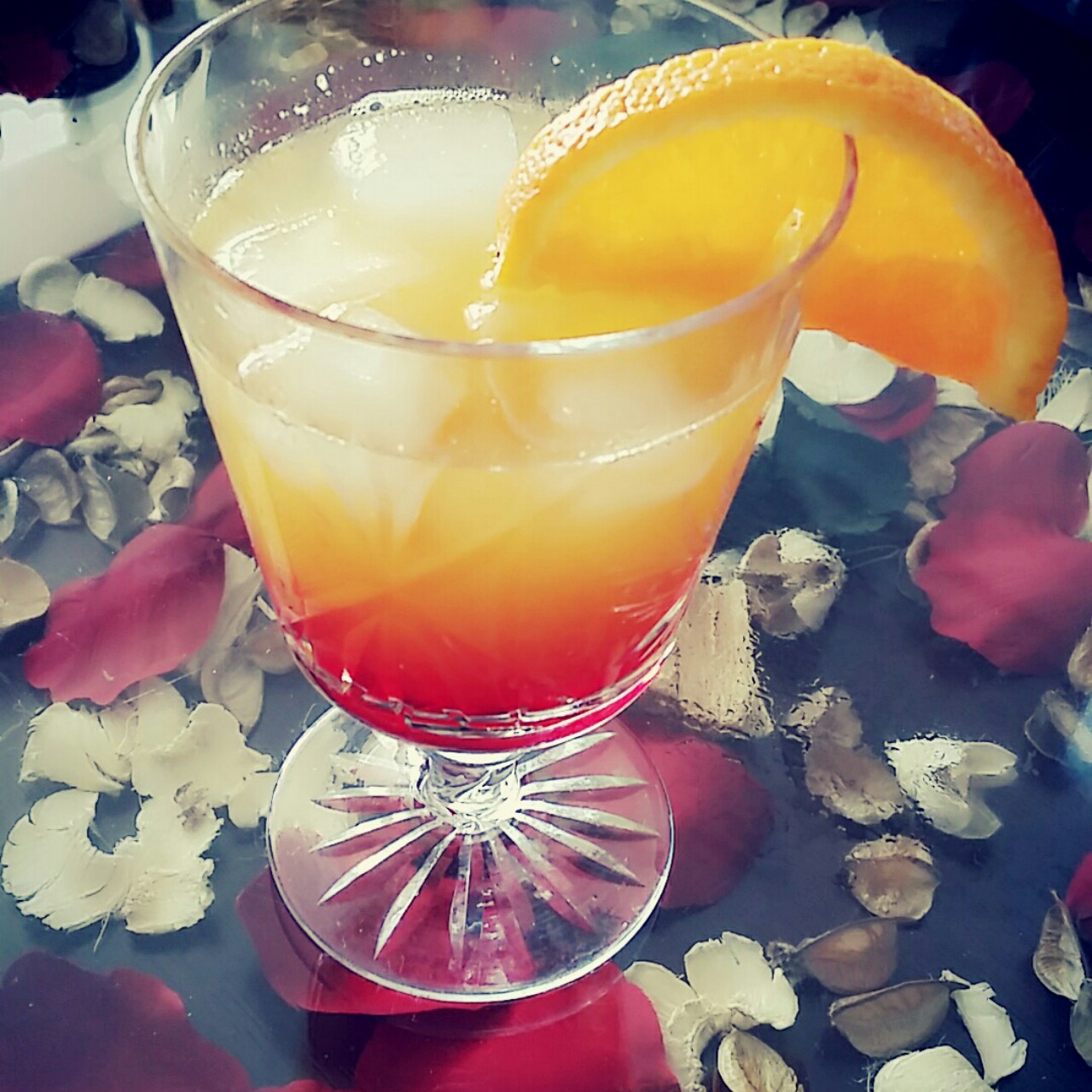 龙舌兰日出 Tequila Sunrise 鸡尾酒