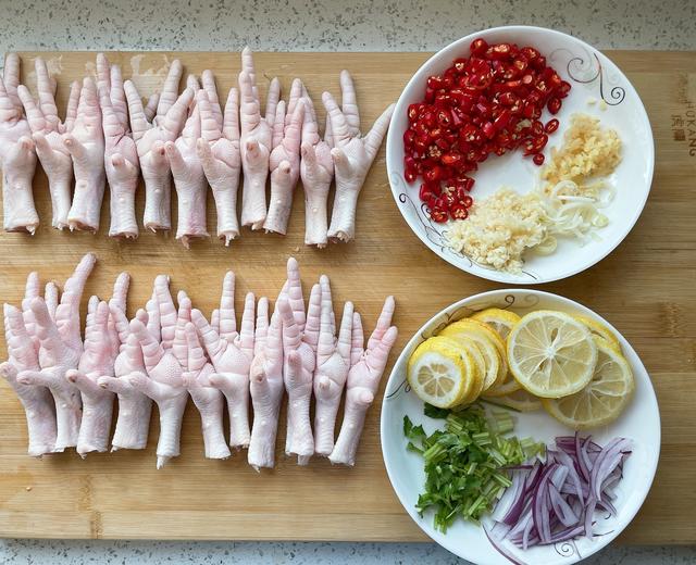 简单易做的柠檬酸辣凤爪的做法