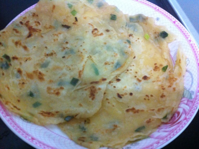 自制葱油饼