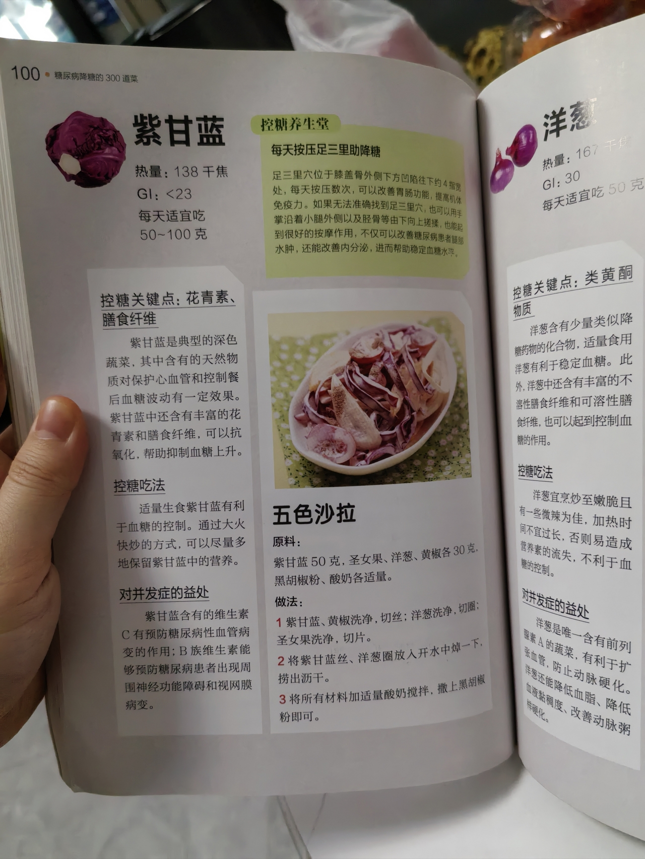 蔬菜及菌菇类: 紫甘蓝