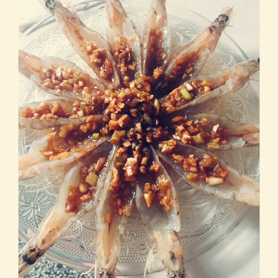 蒜蓉粉丝蒸虾