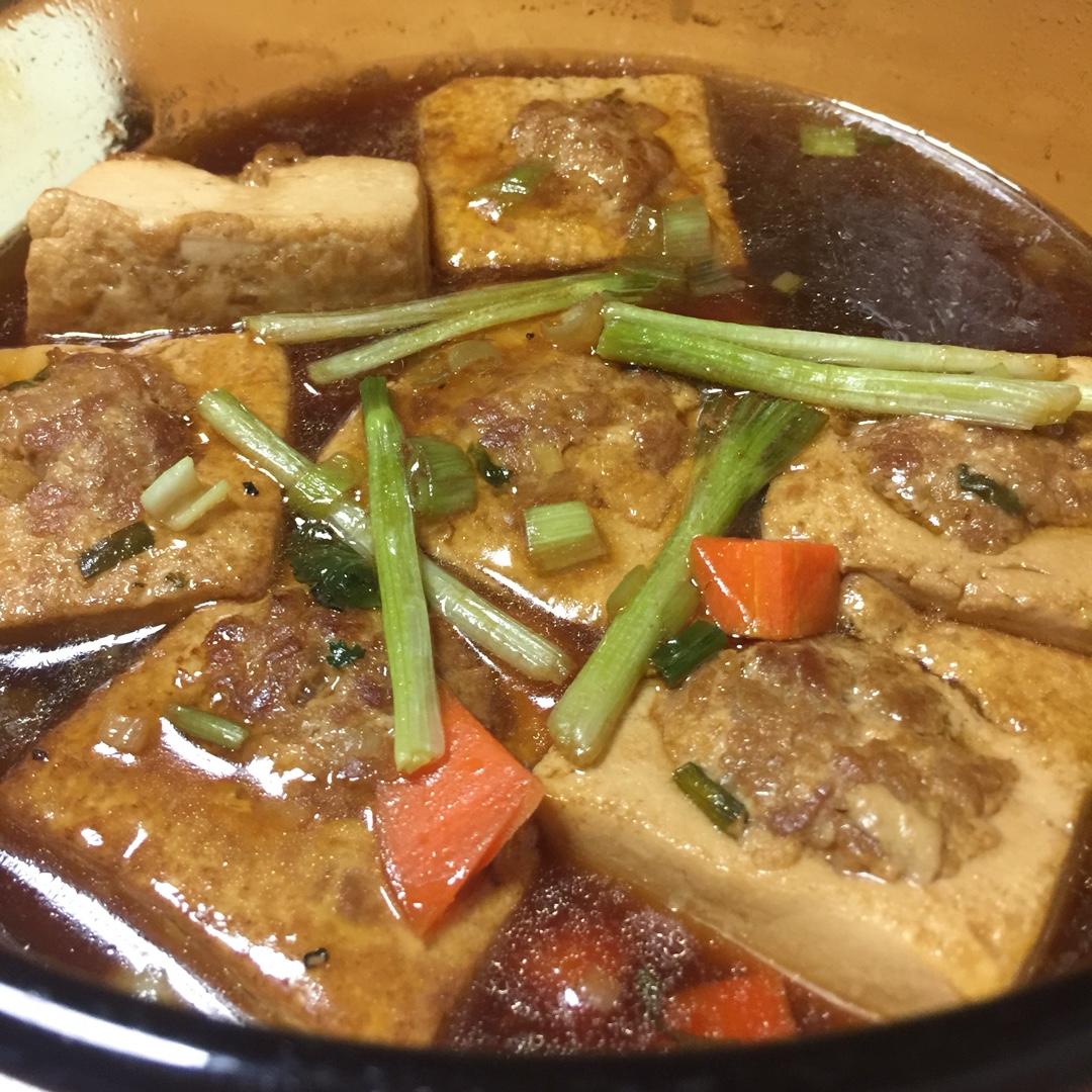 酿豆腐 豆腐箱 Tofu with Pork Mince Filling