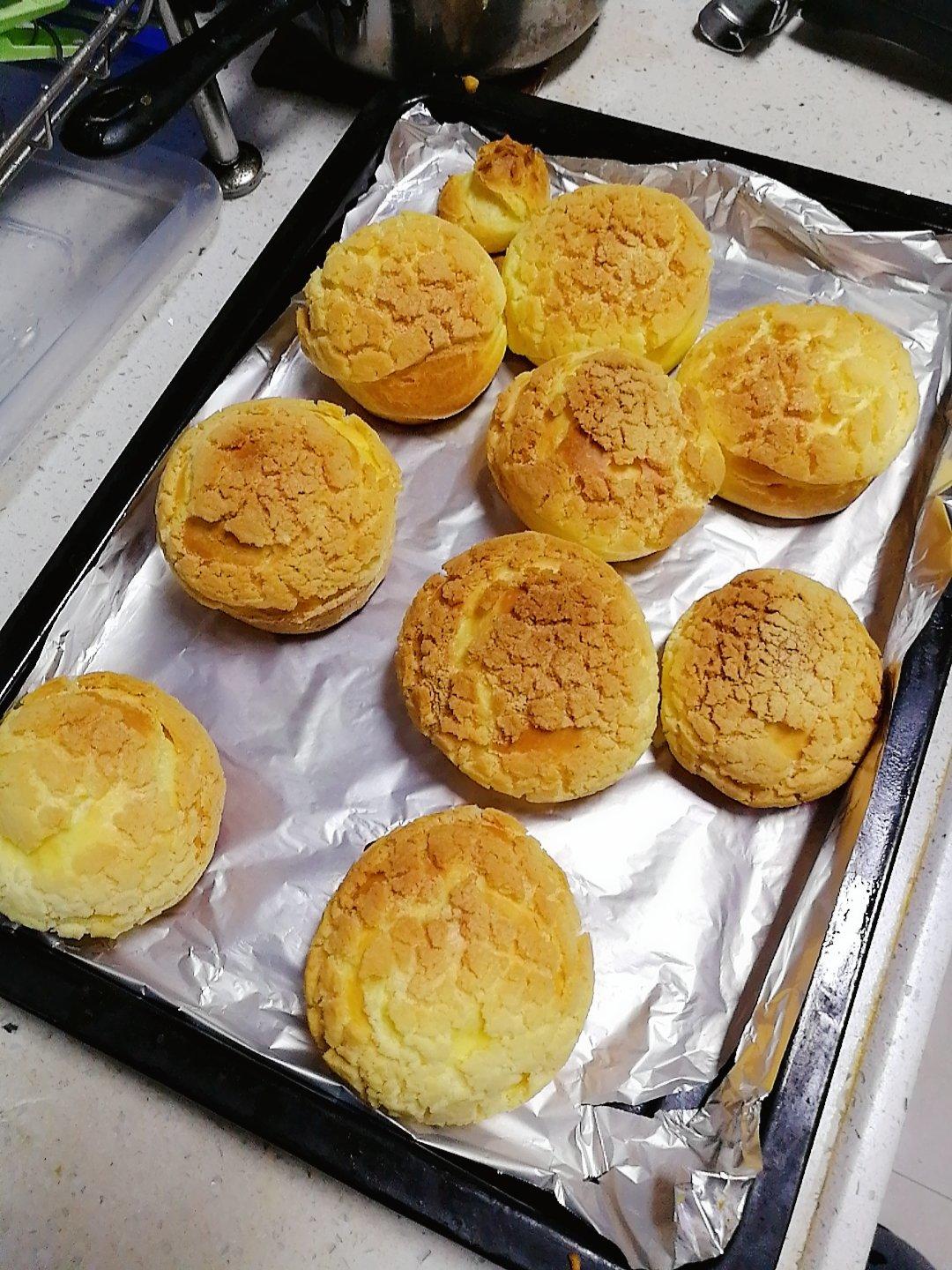 十分美味的酥皮泡芙
