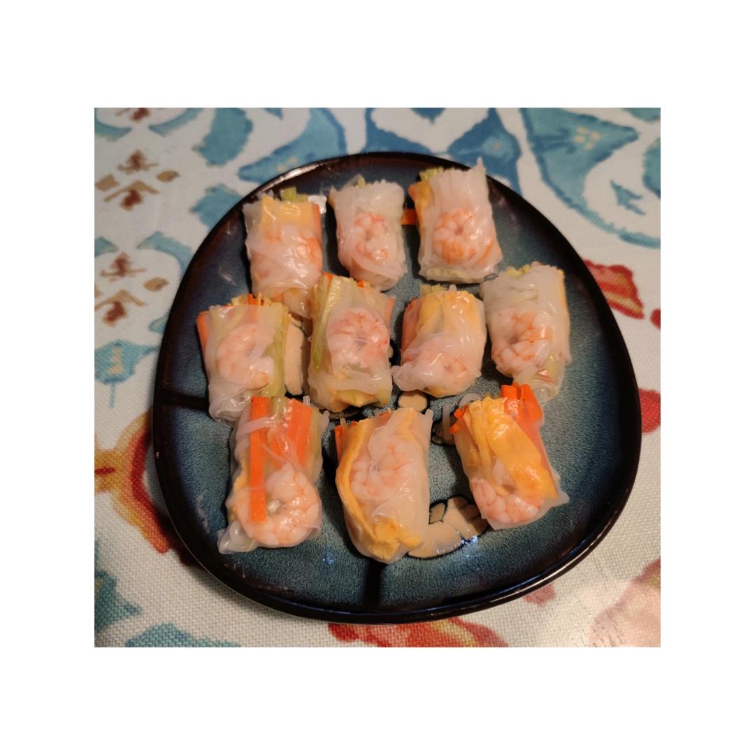 【外貌协会🌴】越南春卷（附蘸汁做法，超低热量！）