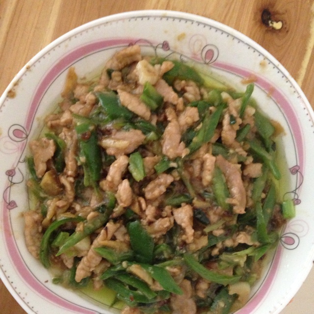 青椒肉丝