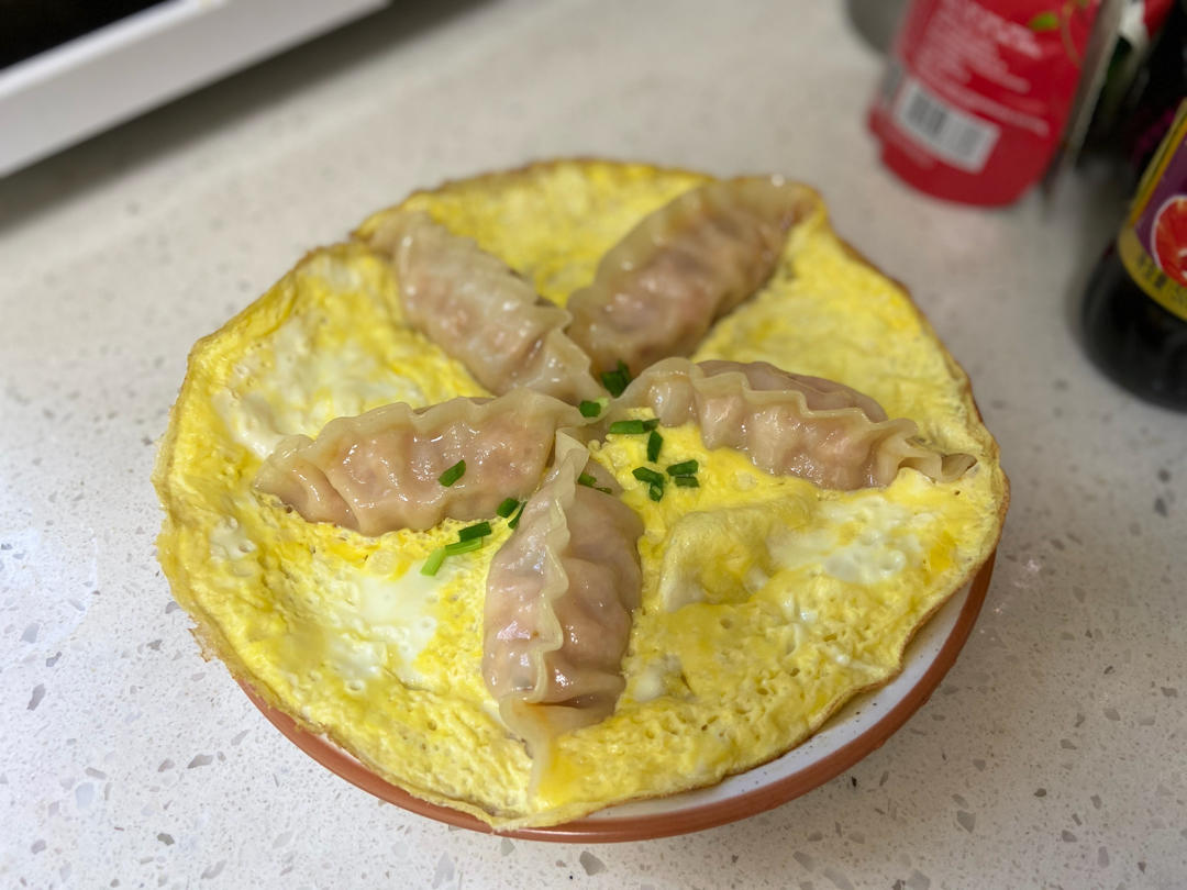 懒人快手抱蛋煎饺