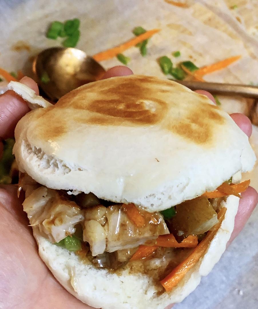 肉夹馍(白吉馍的制作)