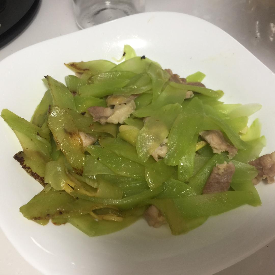 青笋炒肉