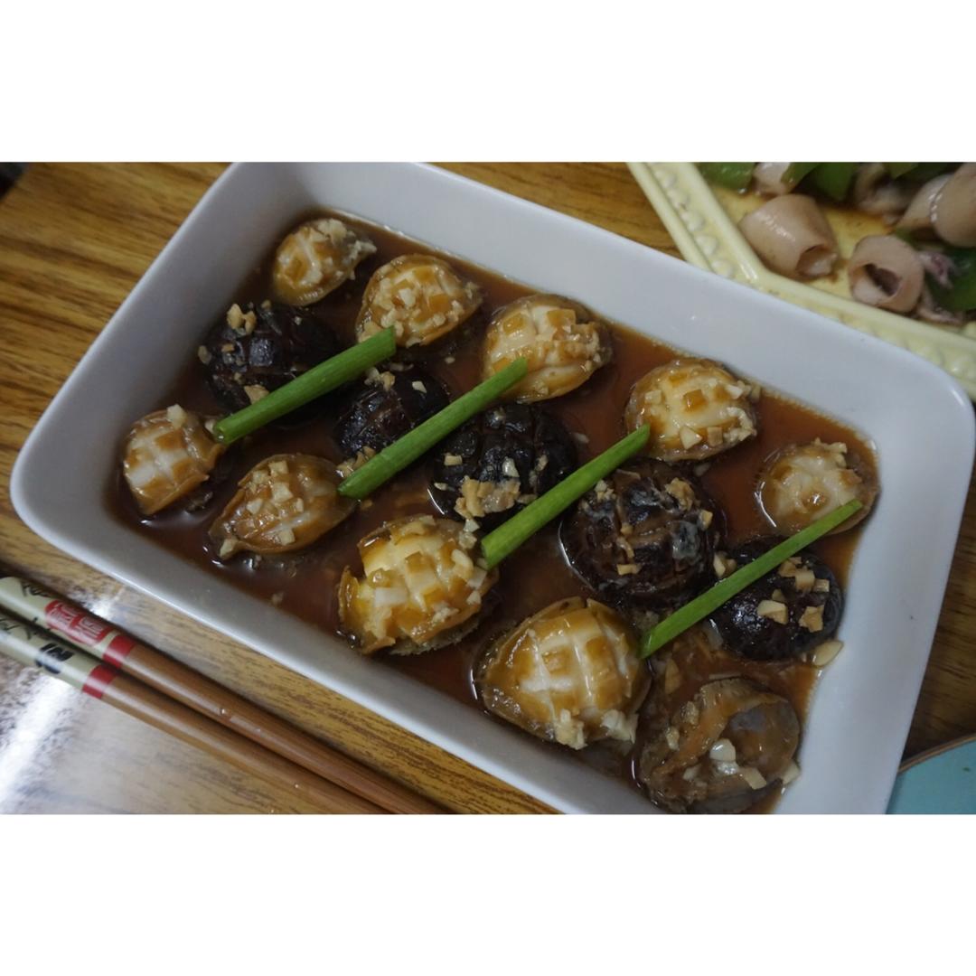 清蒸小鲍鱼【曼达小馆】2017年夜饭