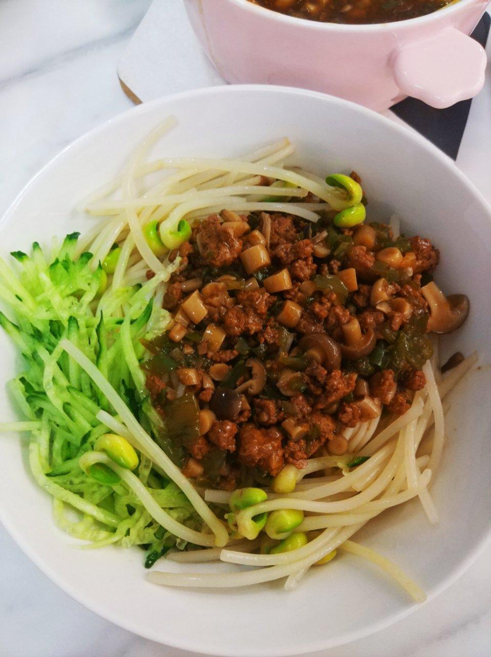 青椒肉卤 打卤面