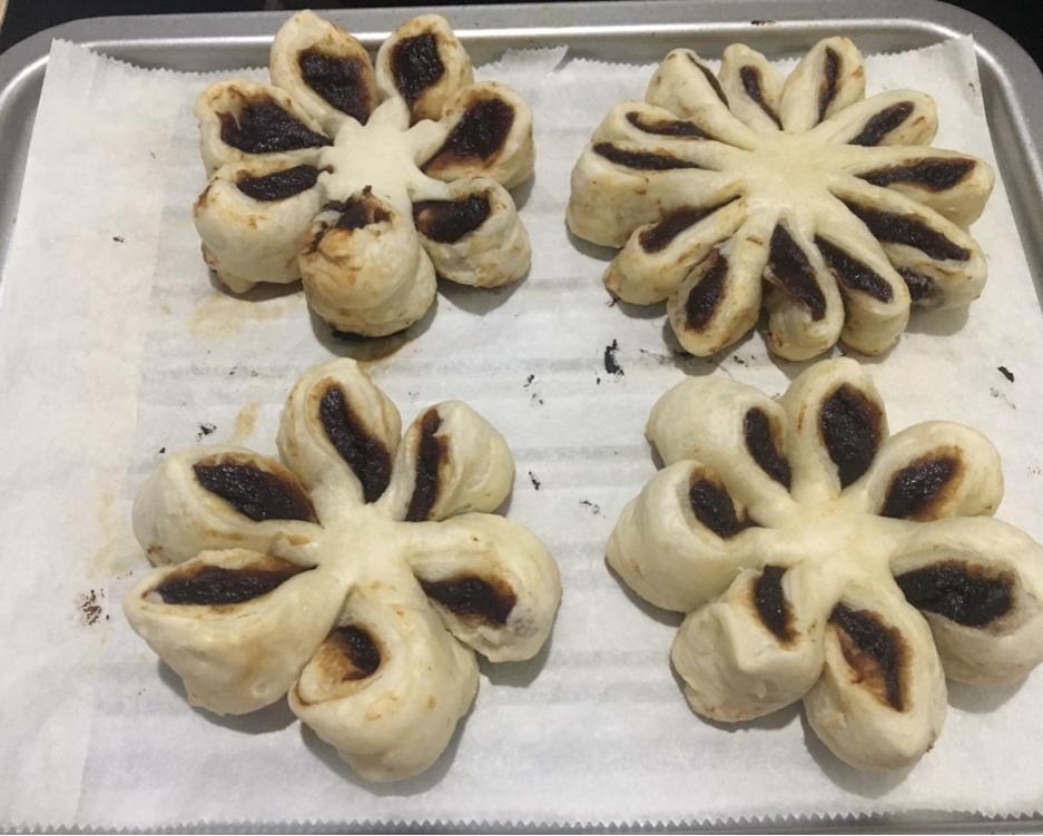 枣花酥，枣泥菊花酥