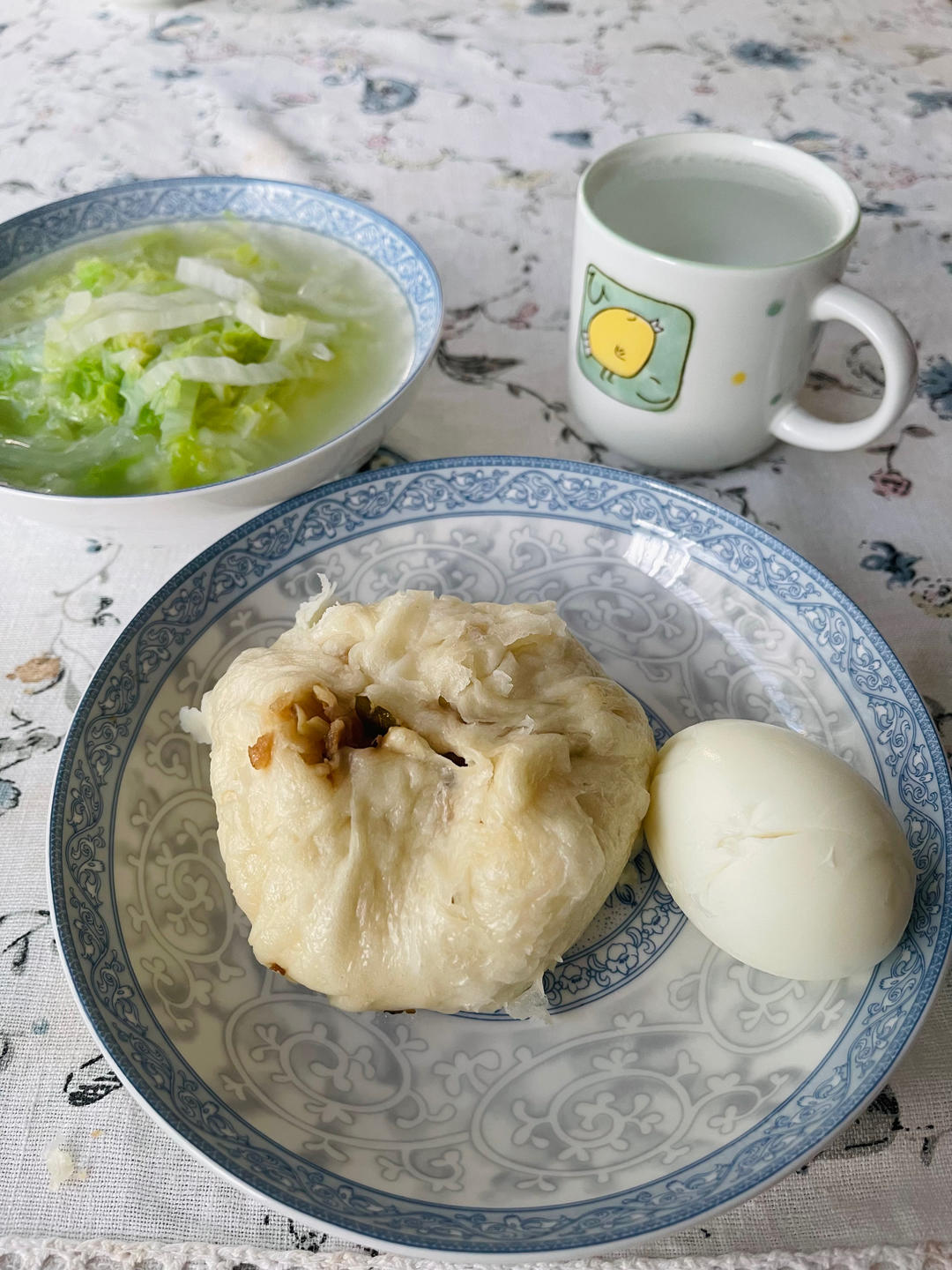 慢蜗牛家的高三娃早餐记录
