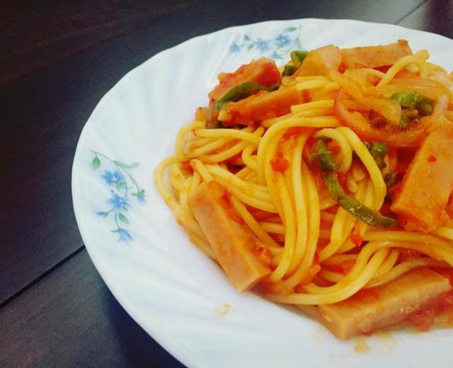 拿波里意面的做法