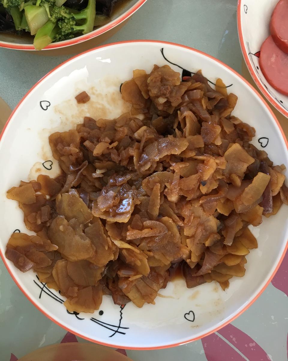 洋葱炒土豆