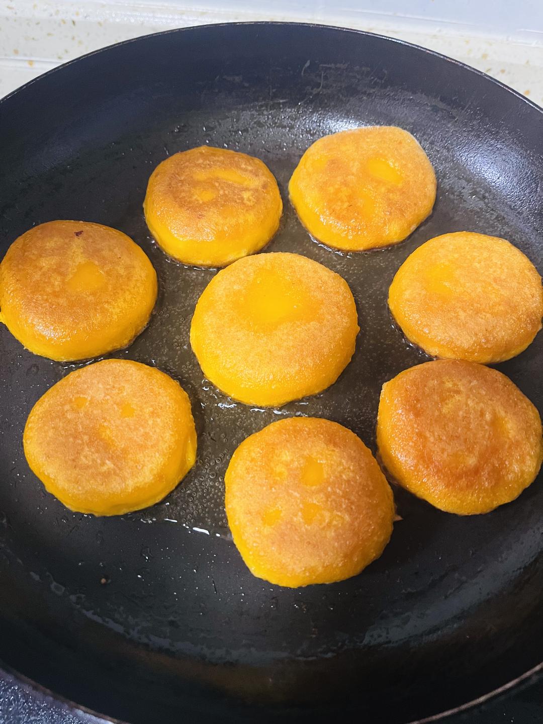 红糖南瓜饼
