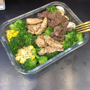 无油还掉肉超快的减肥午餐的做法 步骤2