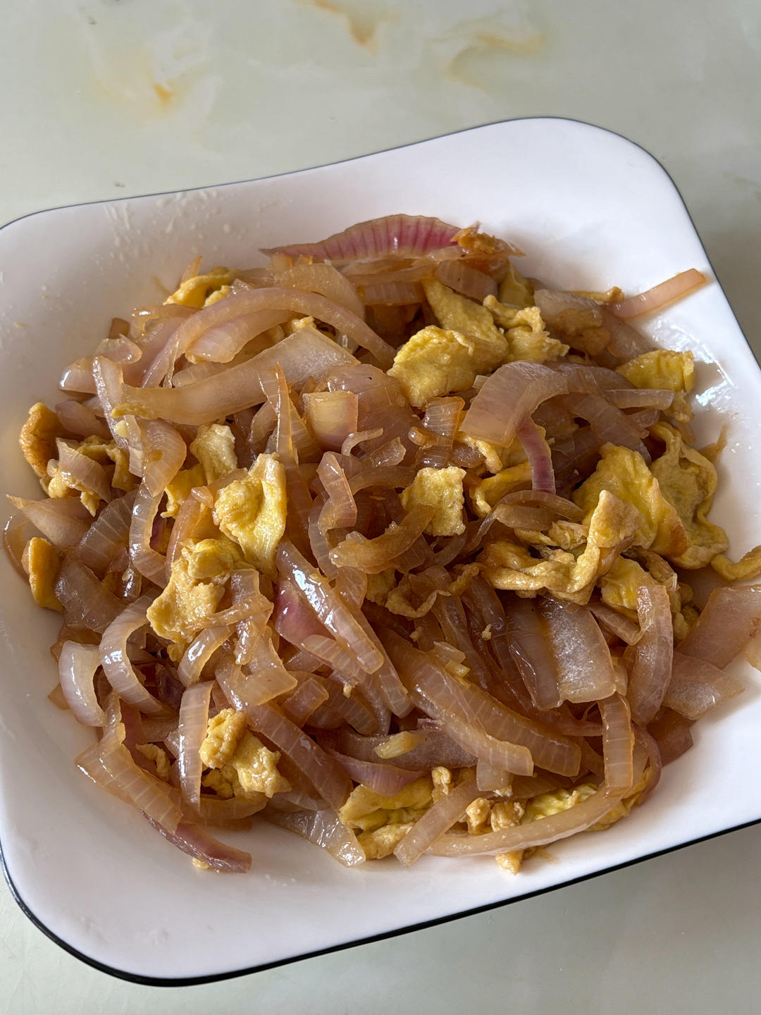 洋葱炒鸡蛋