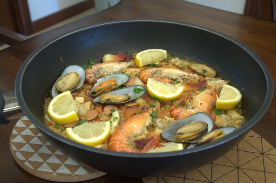 【曼食慢语】Seafood Paella 西班牙海鲜饭