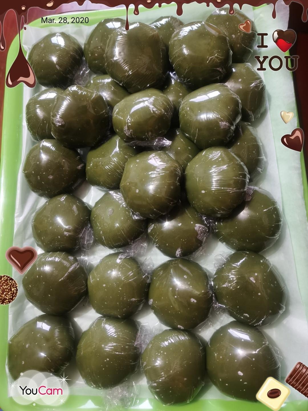 青团艾草青团驴打滚柔软不发硬