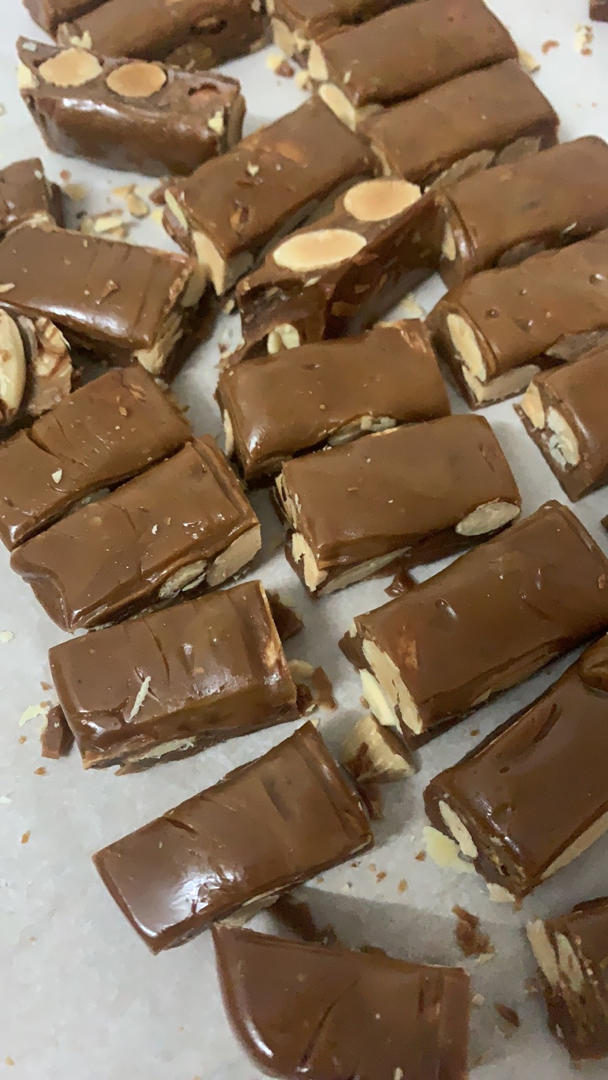 杏仁海盐/咖啡太妃硬糖-不粘牙