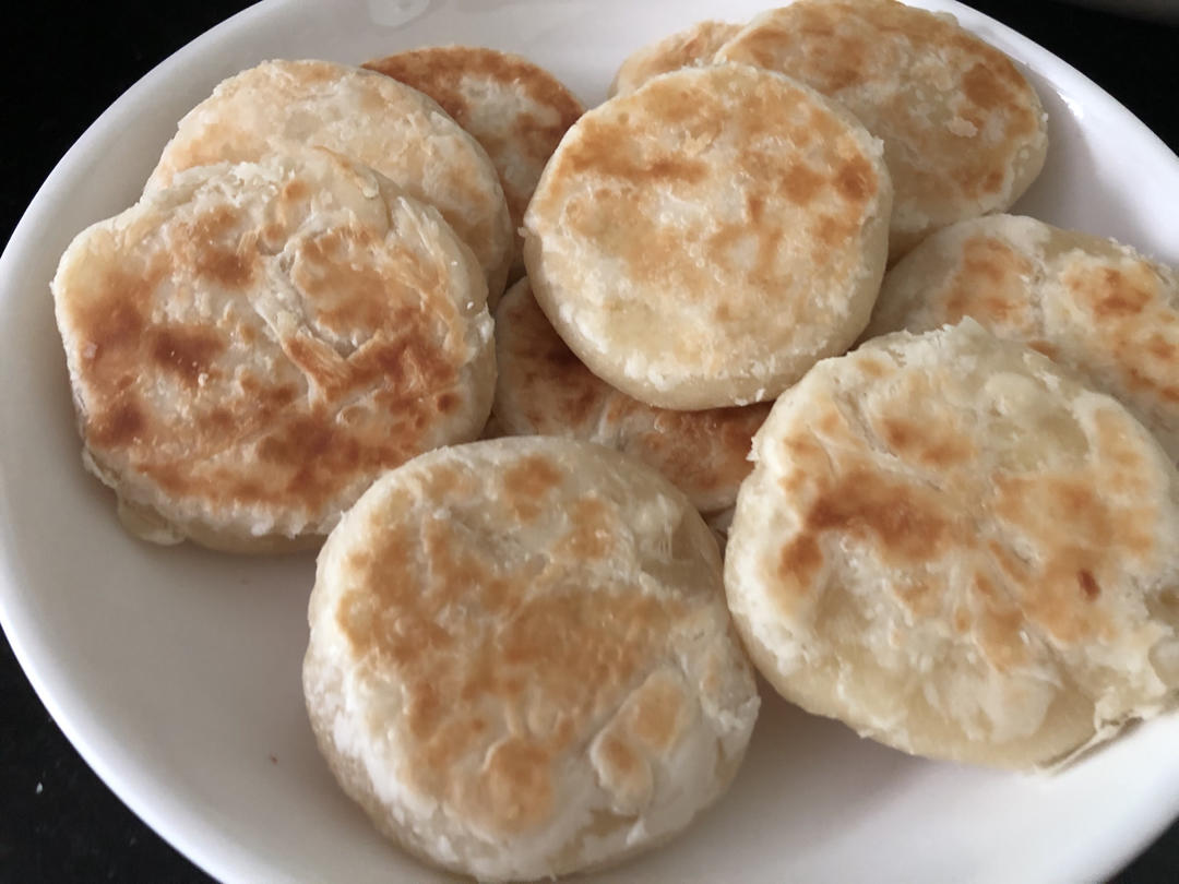 堂妈小厨——酥皮绿豆饼