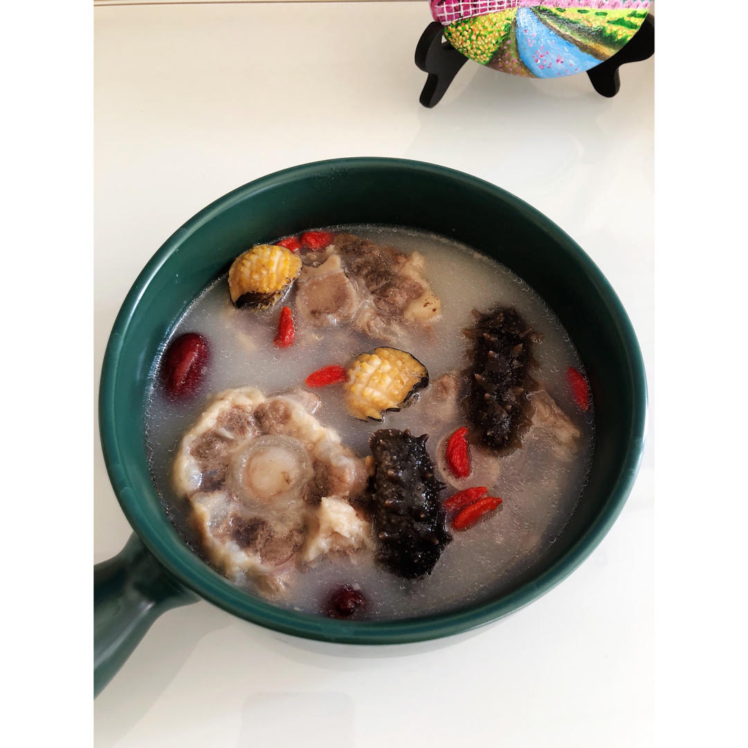 奶白山药牛尾汤