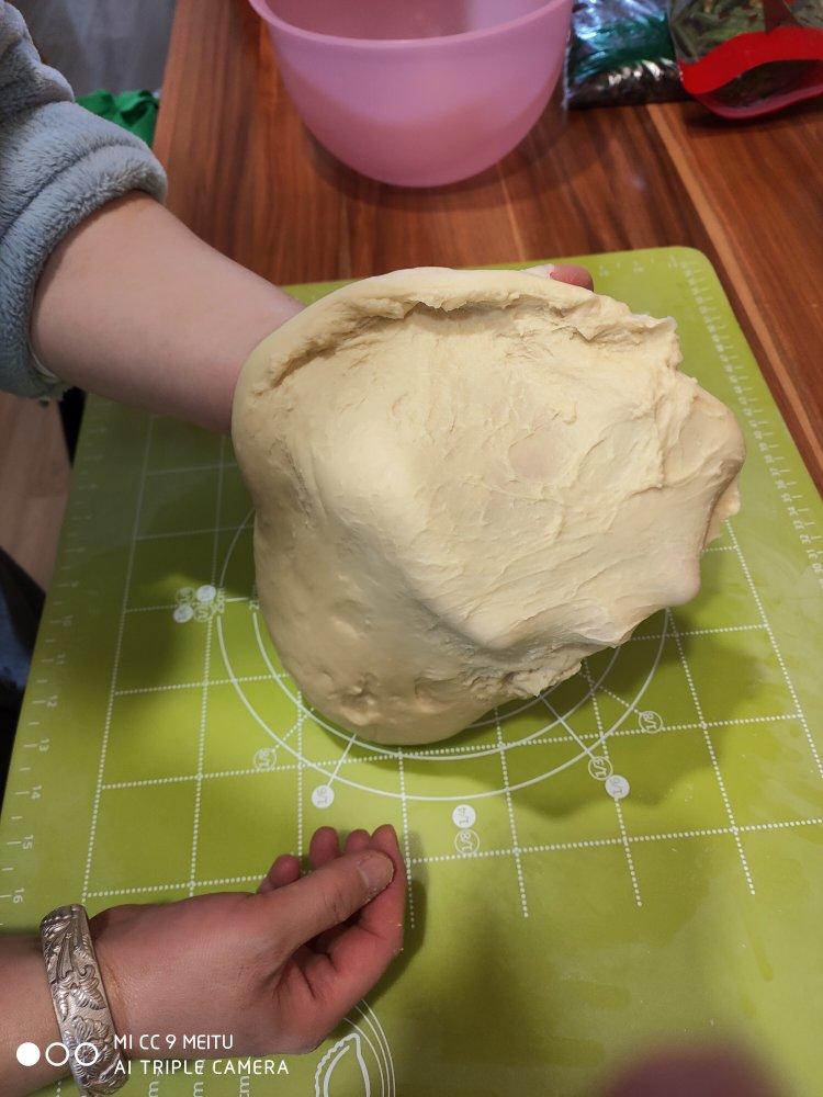 一次发酵❗️手撕吐司面包，柔软拉丝～