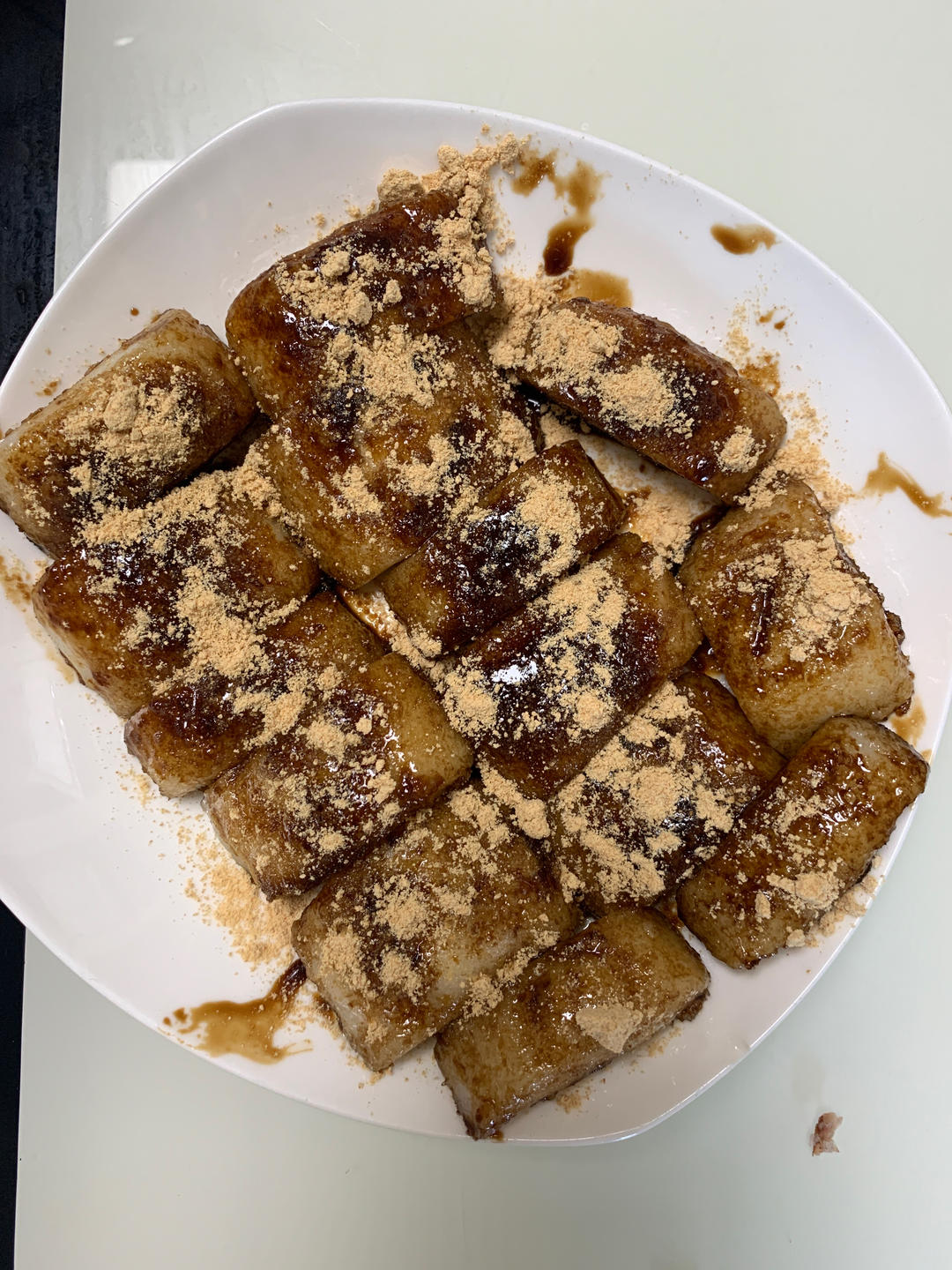 甜蜜和爱的红糖年糕