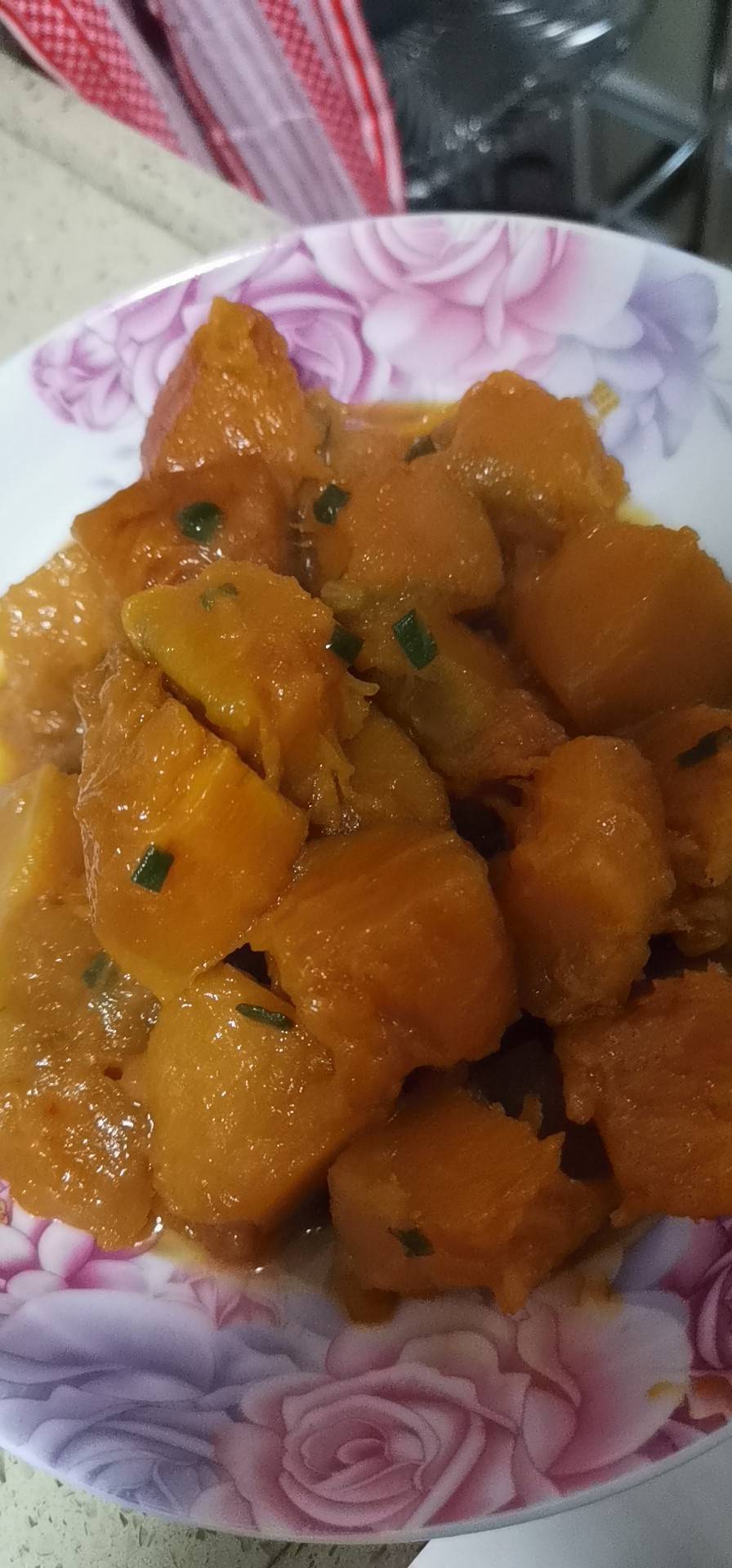 原来这么好吃的炒南瓜