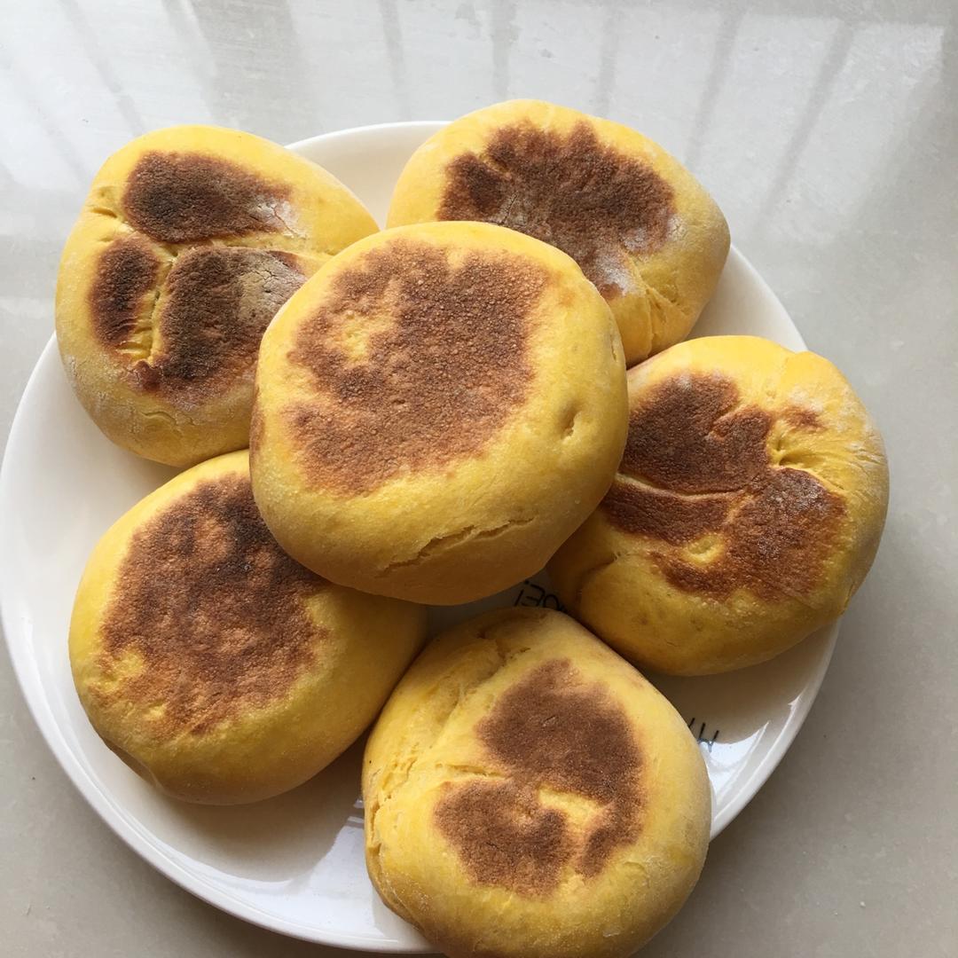 堂妈小厨——发面南瓜饼