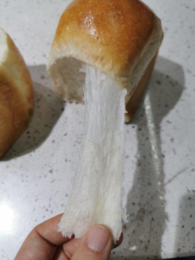 适合冬天制作的 100%中种嫩白牛奶吐司