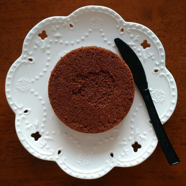完美双4寸巧克力戚风蛋糕