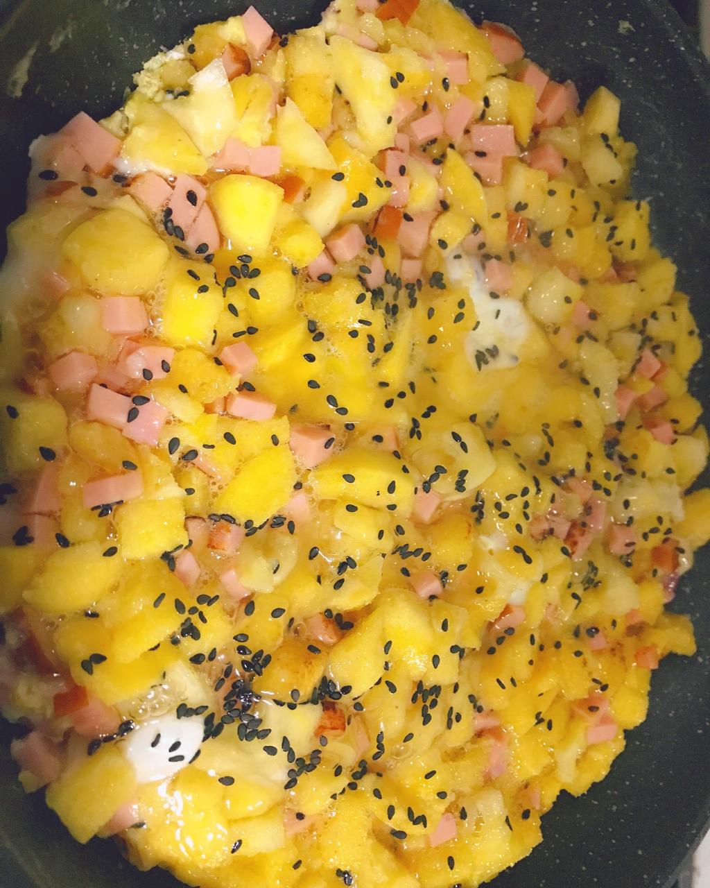 胡萝卜鸡蛋饼