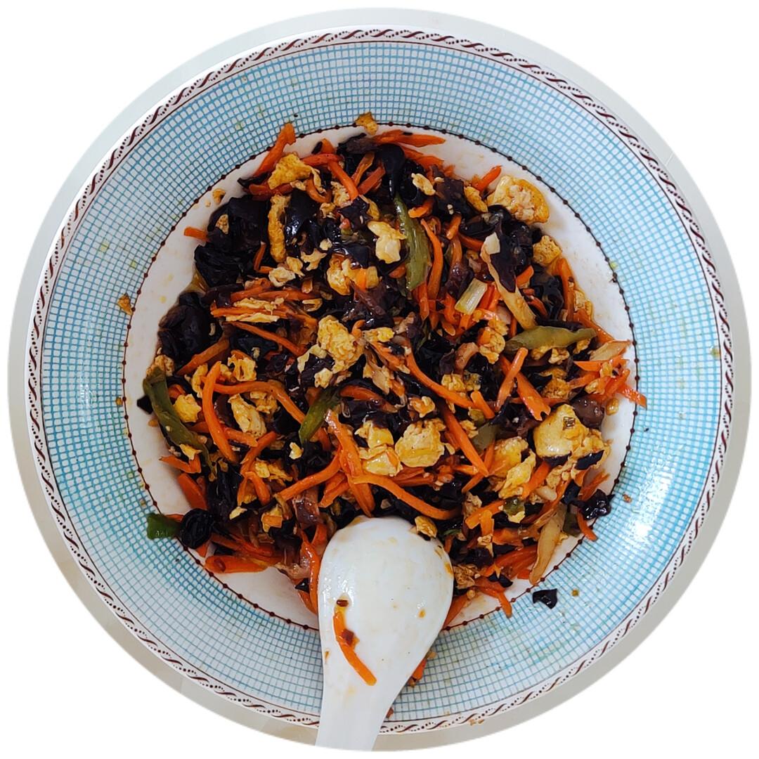 下饭菜鱼香鸡蛋