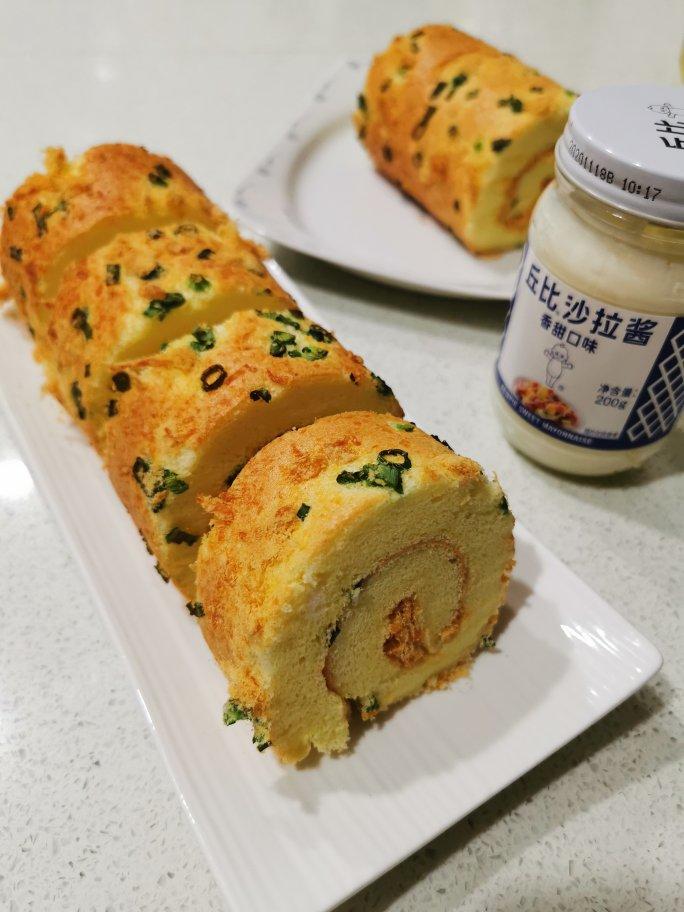 怎么卷都不裂的肉松蛋糕卷