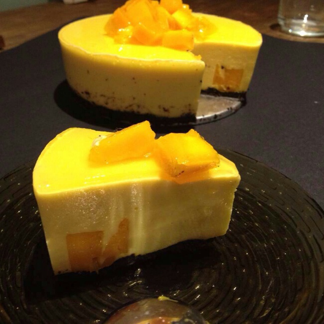 芒果芝士蛋糕