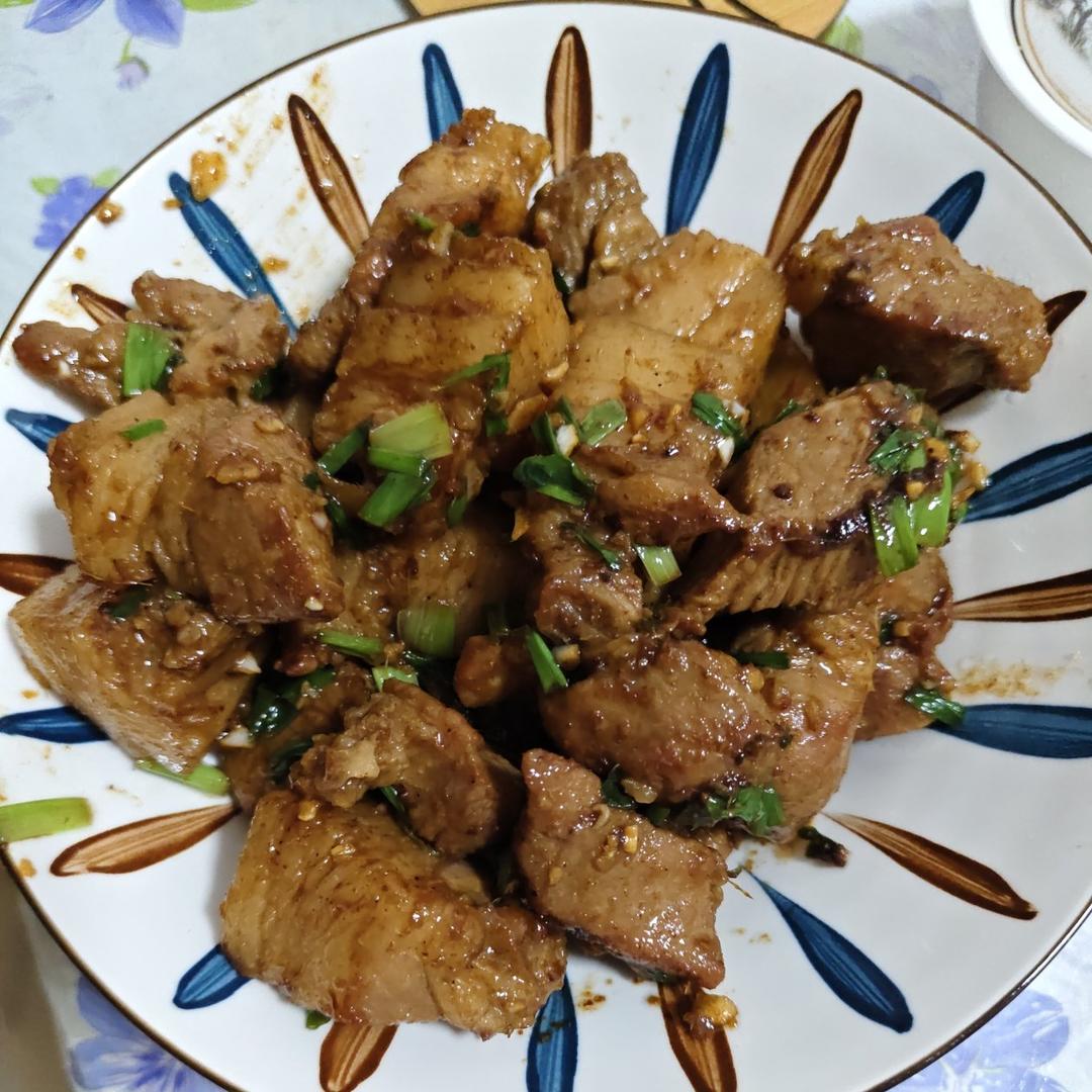 盐葱梅花肉