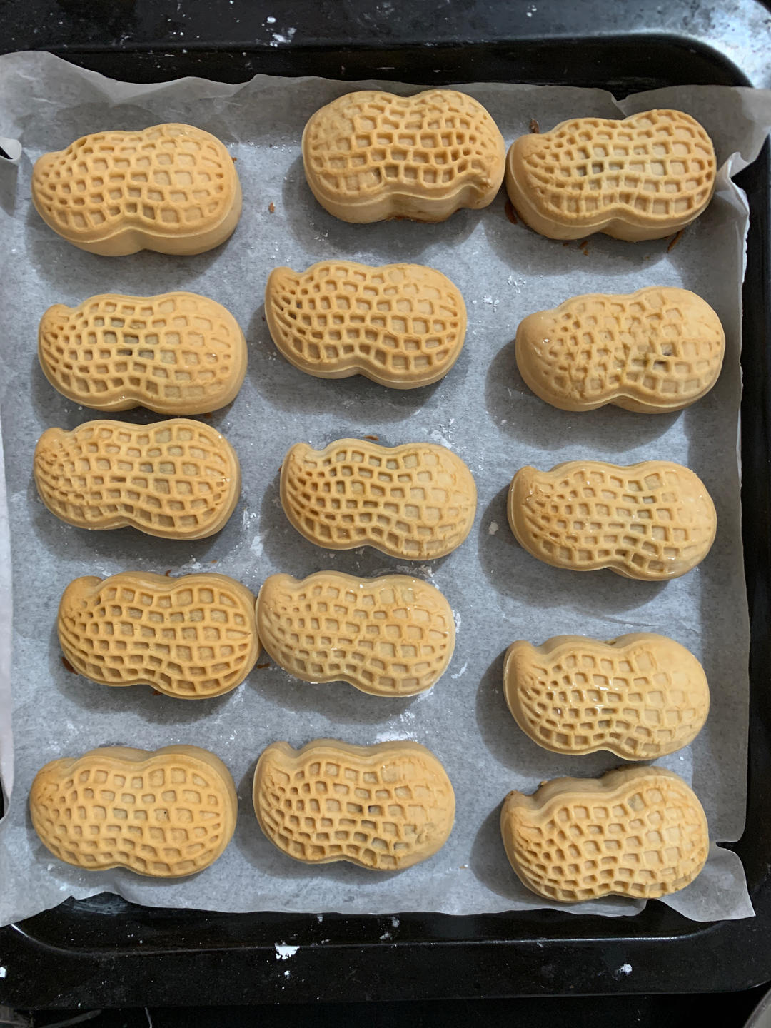 好事（柿）发（花）生🥜—广式伯爵红茶花生月饼