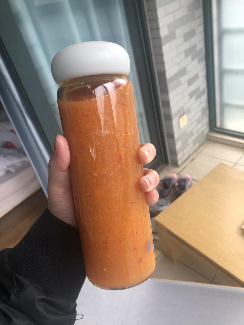 胡萝卜苹果汁（熟饮）