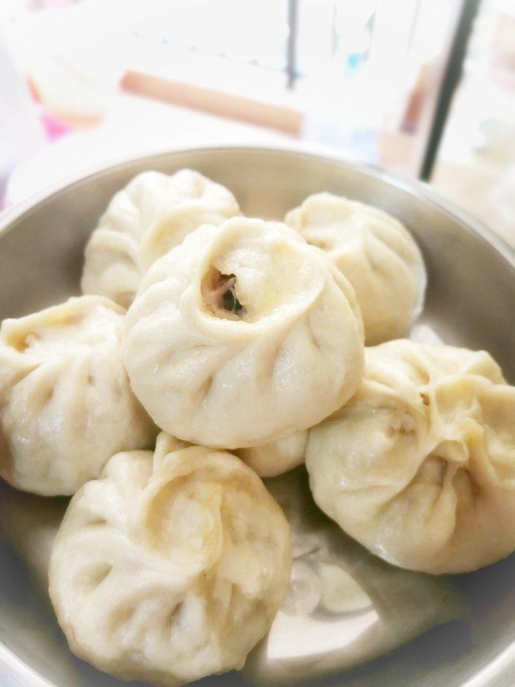小小肥迷你肥的娘做的榨菜鲜肉包子