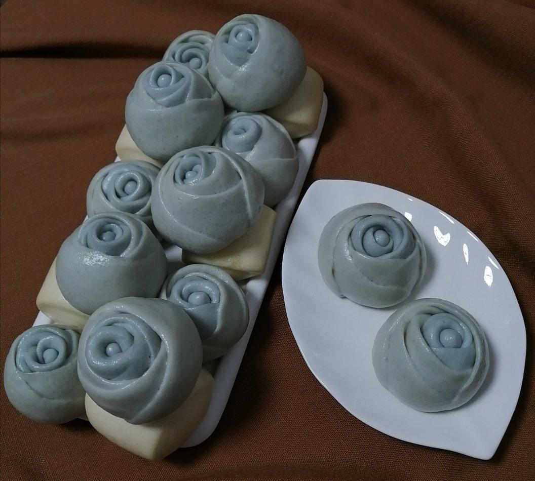 玫瑰花馒头