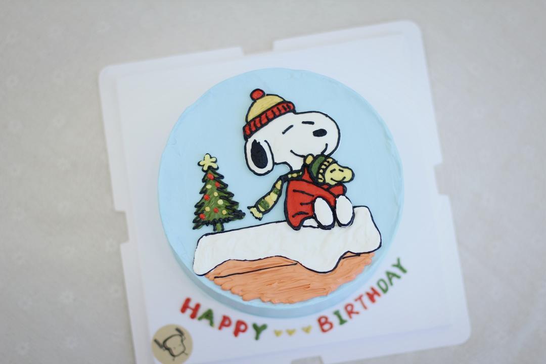 奶油霜浮雕蛋糕