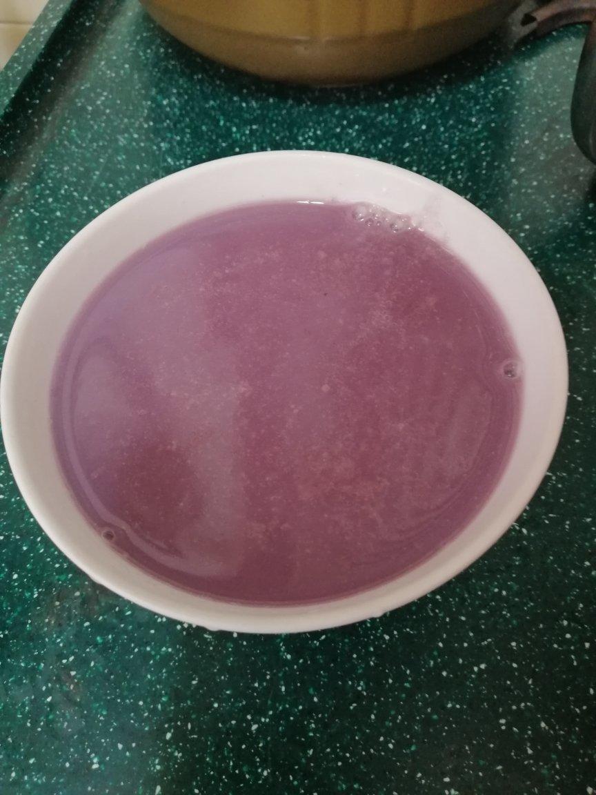 低卡紫薯豆浆/豆渣新吃法