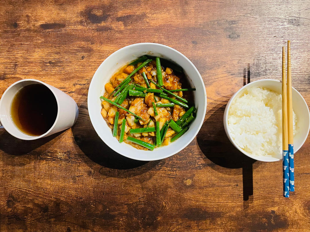 土豆焖五花肉