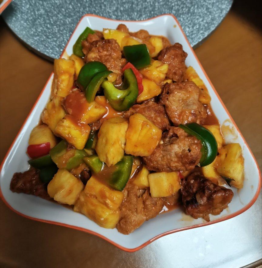 酸酸甜甜🍍菠萝咕咾肉 吃一口就爱上