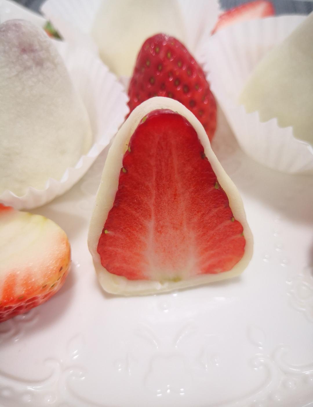 少油少糖版水果大福，软糯又多汁