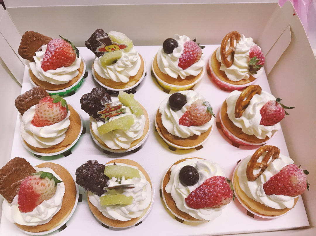 不回缩杯子蛋糕cupcake